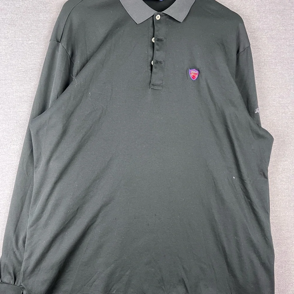 POLO GOLF by Ralph Lauren Pony Embroidered CREST Logo‎ Size XL Lake Presidential